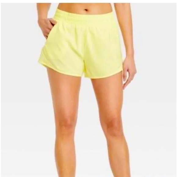 Women's Mid-Rise Run
Shorts 3" - All In Motion™ Yellow 1X & XL - Picture 3 of 14